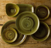 Churchill Geschirrserie STONECAST PLUME - Olive