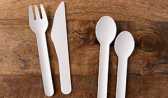 Einwegbesteck aus Papier 