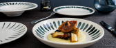 Gastro Geschirrserie Lavis Black von Bonna Premium Porzellan