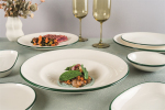 Gastro Geschirrserie Linea Green & Duo Green von Bonna Premium Porzellan