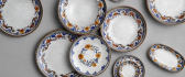 Gastro Geschirrserie Retro Floral von Bonna Premium Porzellan