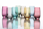 Gläser farbig