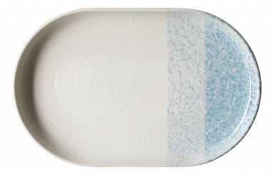 Platte oval 20 x 13 cm Trio Blau Ritzenhoff & Breker 