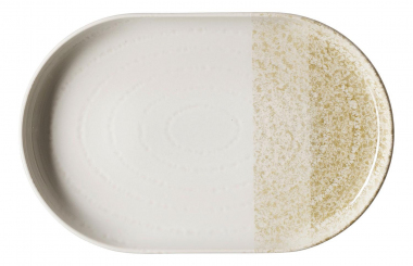 Platte oval 20 x 13 cm Trio Creme Ritzenhoff & Breker 