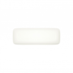 Teller rechteckig Quadro 30 x 11 cm Transparent ID Fine 
