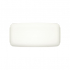 Teller rechteckig Quadro 34 x 16 cm Transparent ID Fine 