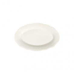 Platte oval Tiffany 32 cm Transparent ID Fine 