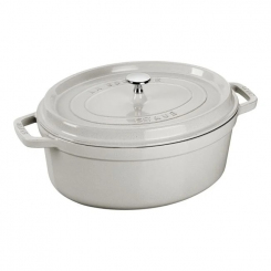 Cocotte oval Weißer Trüffel Staub 