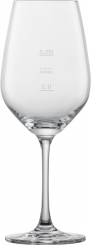 Burgunderglas 404ml Vina Schott Zwiesel  ab 72 Stück mit Doppeleichstrich 0,1l+0,25l