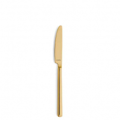 Dessertmesser Vollheft rfr. PVD Gold Metropole Amefa 