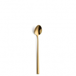 Latte Macchiato Löffel 18/10 PVD Gold Metropole Amefa 