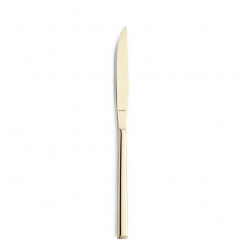Steakmesser Vollheft rfr. PVD Champagner Metropole Amefa 