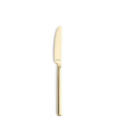 Dessertmesser Vollheft rfr. PVD Champagner Metropole Amefa 