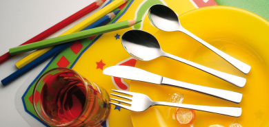 Kinderbesteck poliert 4-tlg. Karina Solex 