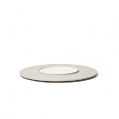 Wendbare Basisplatte 31 cm Dolmen White Comas 