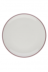 Teller flach Lona 19 cm Modest Maroon ID Fine 