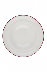 Teller tief Miro 25 cm Modest Maroon ID Fine 