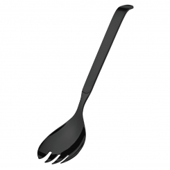 Salatgabel groß 30 cm (Schwarz PVD) Buffet von Amefa 