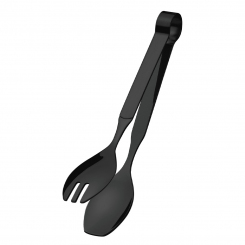 Servierzange klein (Schwarz PVD) Buffet von Amefa 