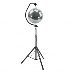 Spiegelkugel SET 40cm PROFI Kugel mit schwarzer Stativhalterung - inkl. Motor von Allembra 