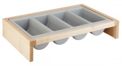 Besteckbehälter Bridge, APS Ahorn