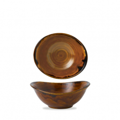 Dudson Harvest Brown Schale tief 17,4 x 14,7 cm 