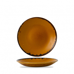 Dudson Harvest Brown Teller tief coupe 25,5 cm 