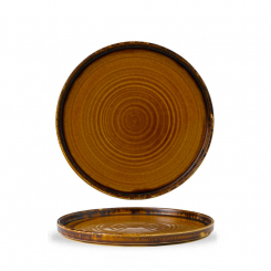 Dudson Harvest Brown Teller mit Rand 26 cm 