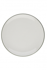 Teller flach Lona 15 cm Modest Green ID Fine 