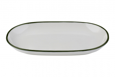 Platte oval Magnus 23 x 15 cm Modest Green ID Fine 