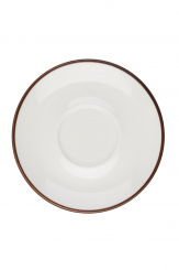 Untertasse Lona 12 cm Modest Brown ID Fine 