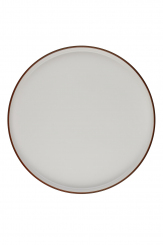 Teller flach Stolt 28 cm Modest Brown ID Fine 