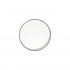 Teller flach Stolt 16,5 cm Modest Black ID Fine 