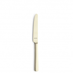 Dessertmesser (Vollheft) PVD champagner Ventura Amefa 