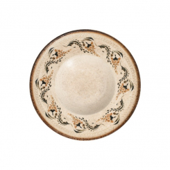 Teller tief Miro 25 cm Voyage Terra ID Fine 