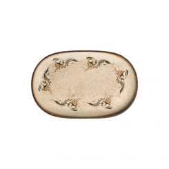 Platte oval Magnus 14 x 9 cm Voyage Terra ID Fine 