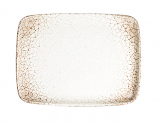 Teller rechteckig Quadro 27 x 20 cm Deserto ID Fine 