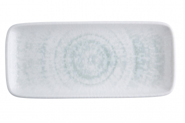 Teller rechteckig Quadro 22 x 10 cm Glacier ID Fine 