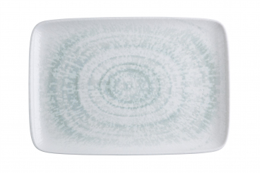 Teller rechteckig Quadro 33 x 23 cm Glacier ID Fine 