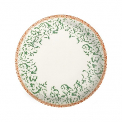 Teller tief mit Fahne Valle 25 cm Venecia Green ID Fine 