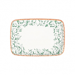 Platte rechteckig Quadro 33 x 23 cm Venecia Green ID Fine 