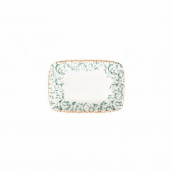 Platte rechteckig Quadro 10 x 7 cm Venecia Green ID Fine 