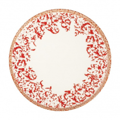Pizzateller Mesa 31 cm Venecia Maroon ID Fine 