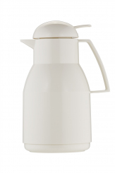 Isolierkanne 1,0 l Weiß Top Push Helios 