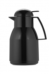Isolierkanne 1,0 l Schwarz Top Push Helios 
