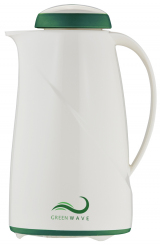 Isolierkanne 1,0 l Weiß Green Wave Helios 