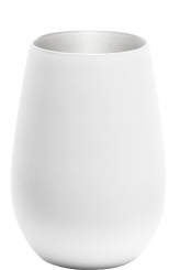 Becher Longdrinkglas weiss matt/silber Elements Olympic Stölzle ab 6 Stück 