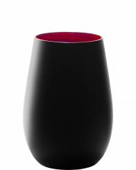 Becher Longdrink matt schwarz/rot Elements Olympic Stölzle ab 6 Stück 