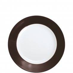 Frühstücksteller 20,5 cm chocolate brown Pronto Colore KAHLA 