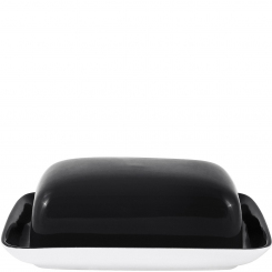 Butterdose eckig pure black Pronto Colore KAHLA 